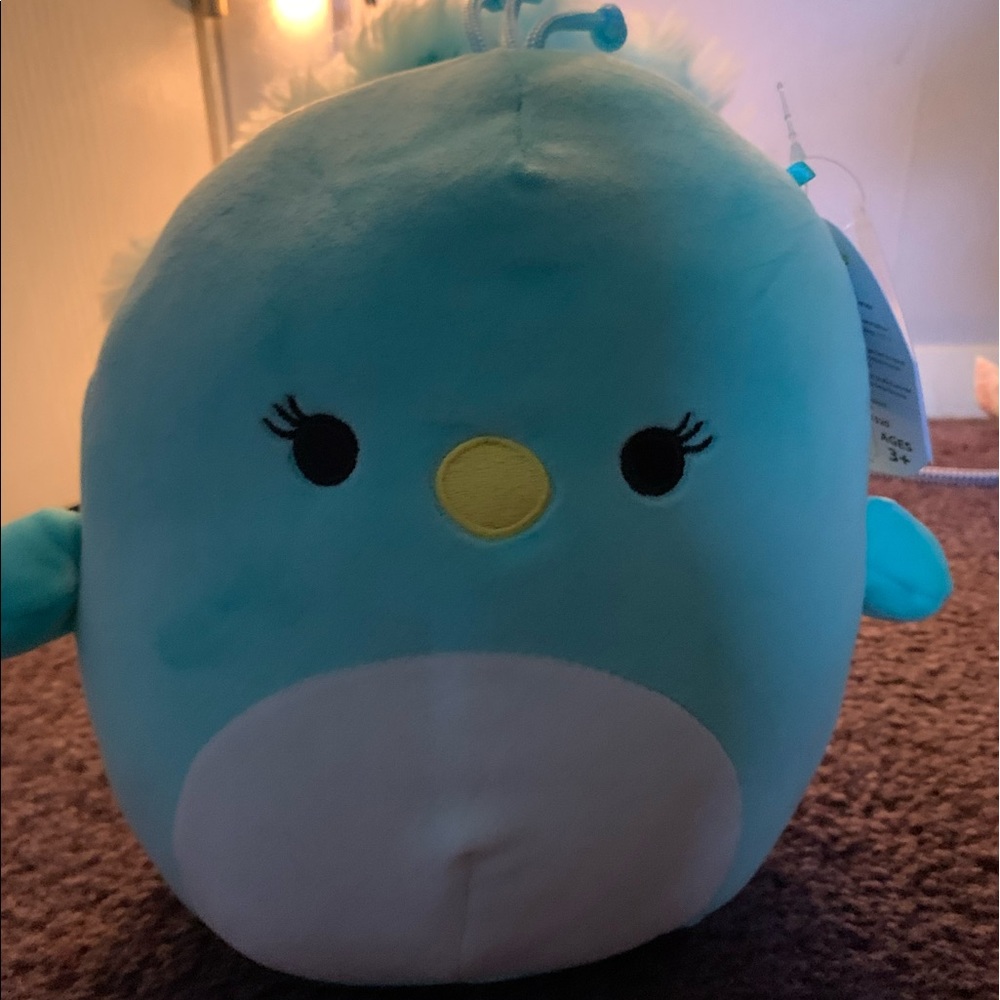 Tiff the Peacock Squishmallow 8 Inch